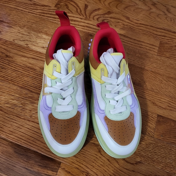 Christian Louboutin Pastel and Red Sneakers - Picture 2 of 10